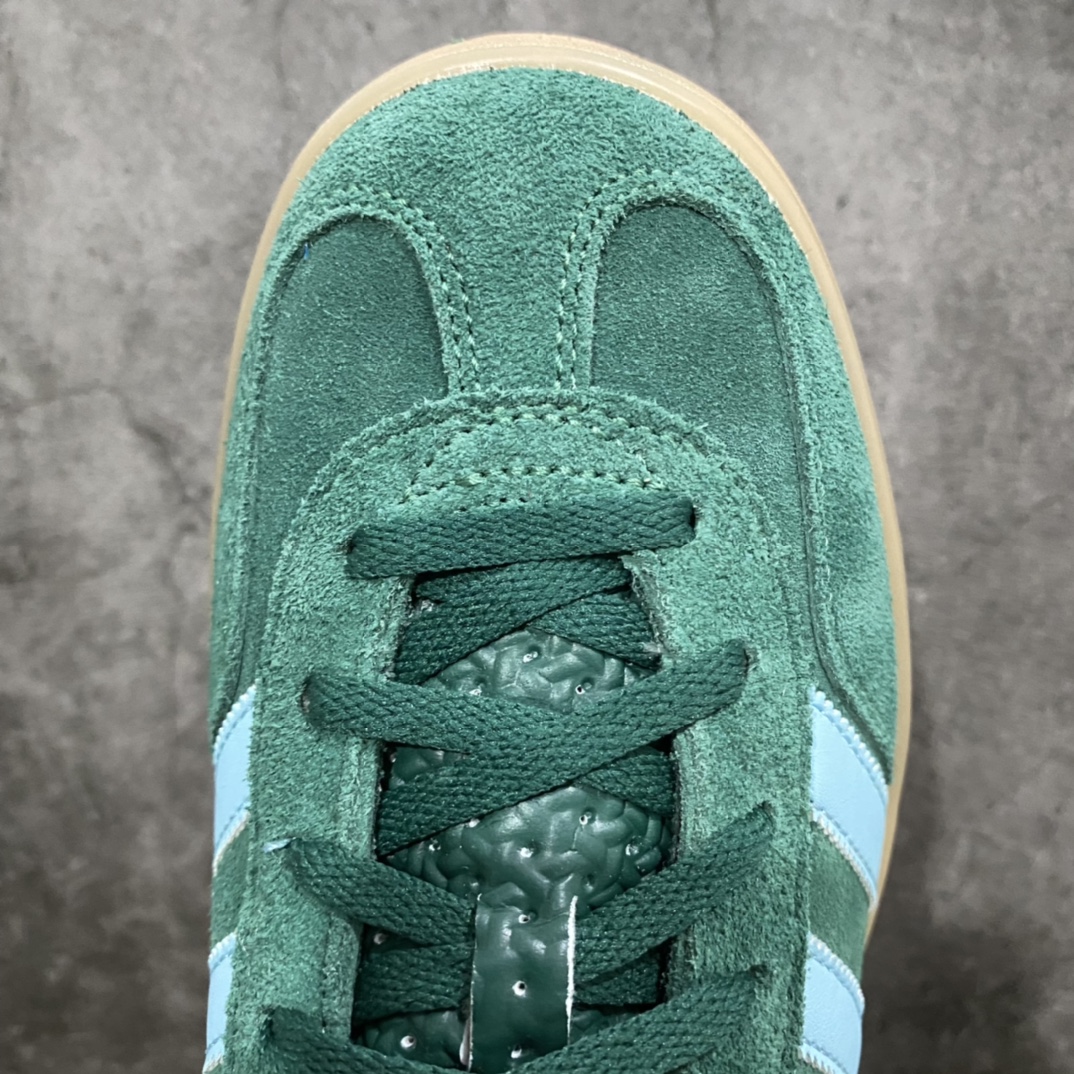 Adidas Originals Gazelle Indoor Green Clover Retro Casual Non-Slip Wear-Resistant Low-top Sneakers IG9979