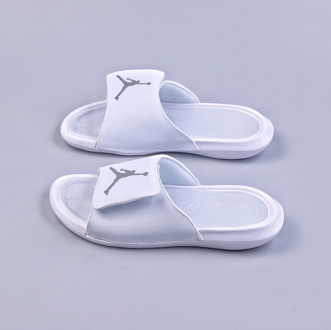 80 Air Jordan 6 Hydro AJ6 乔6时尚魔术贴拖鞋 881473-100