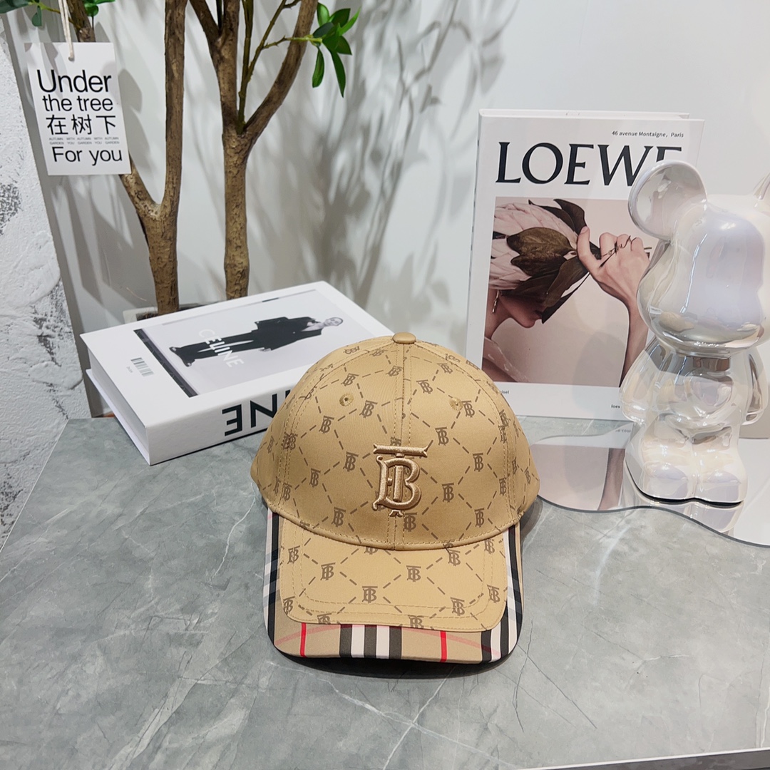 Especial Burberry 🧢 nuevo modelo 2024 de la estación europea gorra de béisbol TB caballo de guerra 🐎 letras gorra de …