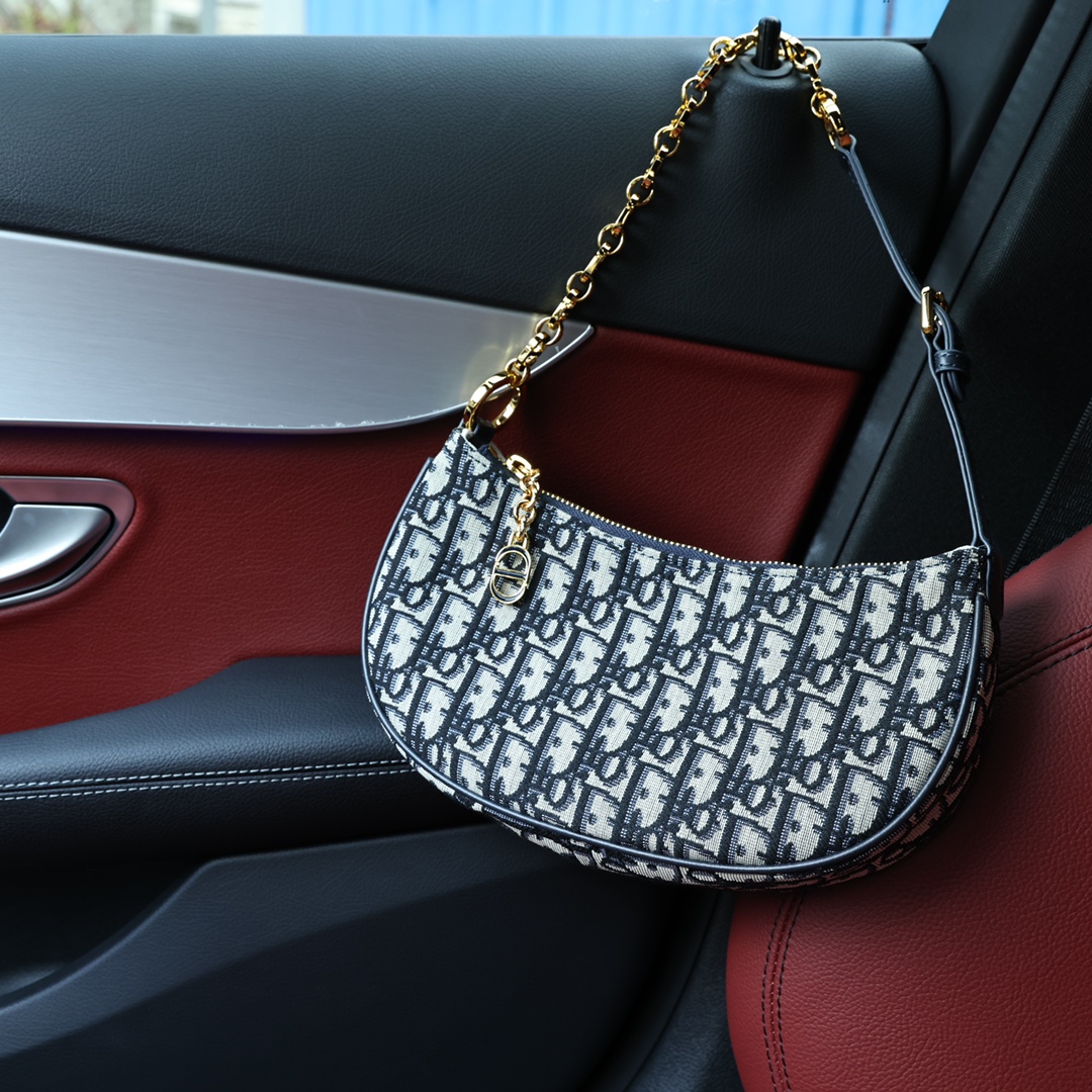 迪奥Dior新款腋下包💰210 当下最好用的腋下款,复古法式优雅感,链条珐琅扣金属衔接皮革,还能调节长度,满足我们腋下背和手提拿的各种需求。 规格:26*15*5.5cm