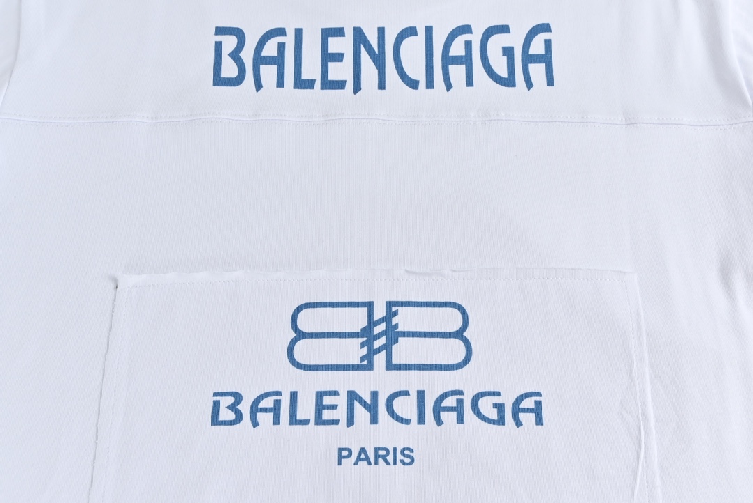 170 Balenciaga/巴黎世家 23ss 前后字母印花短袖