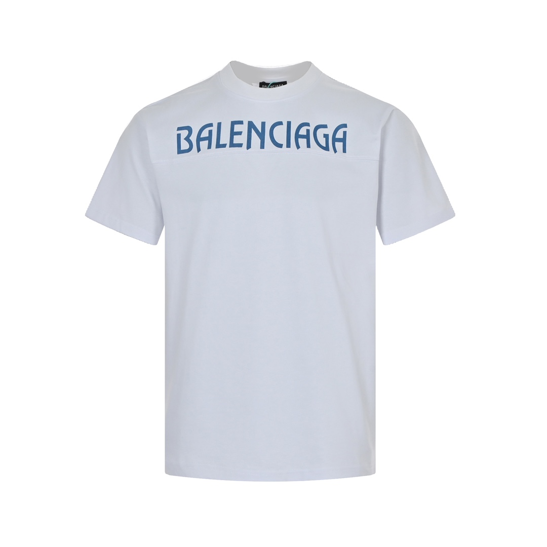 170 Balenciaga/巴黎世家 23ss 前后字母印花短袖