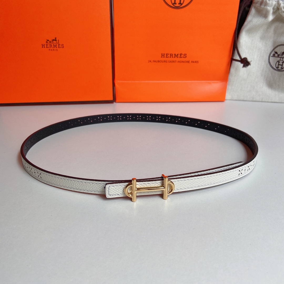 Hermes-镂孔Epsom小牛皮双
