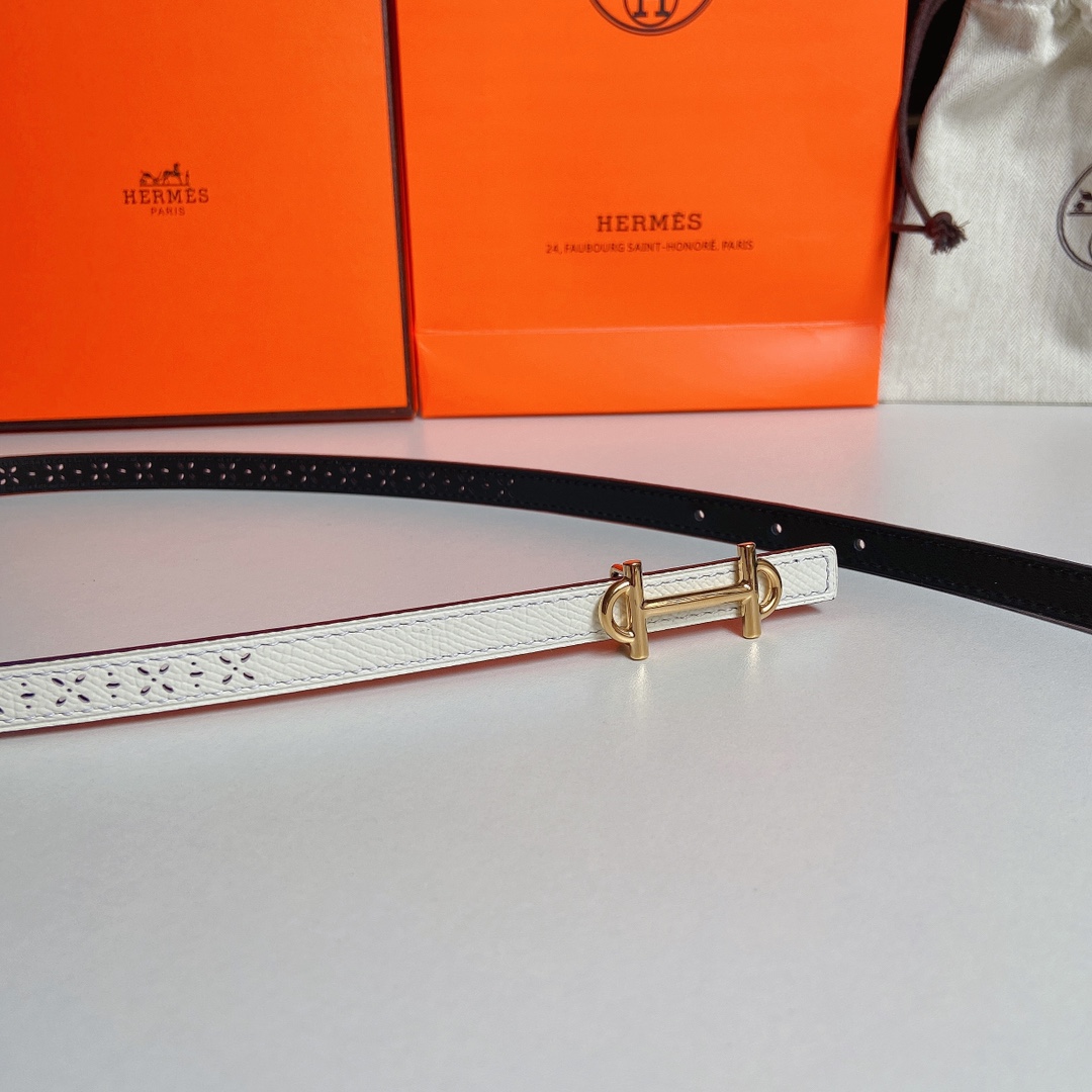Hermes-镂孔Epsom小牛皮双