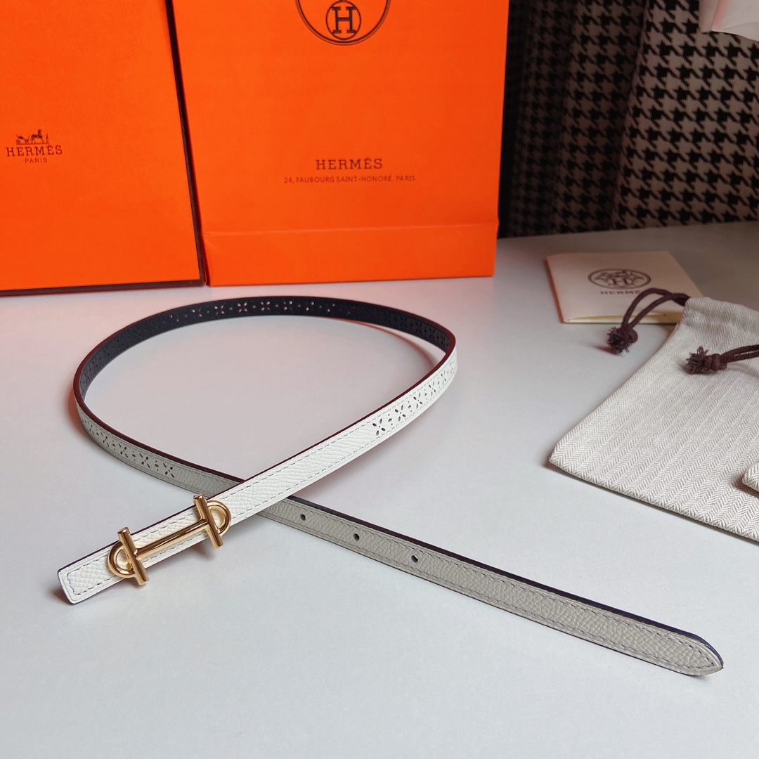 Hermes-镂孔Epsom小牛皮双