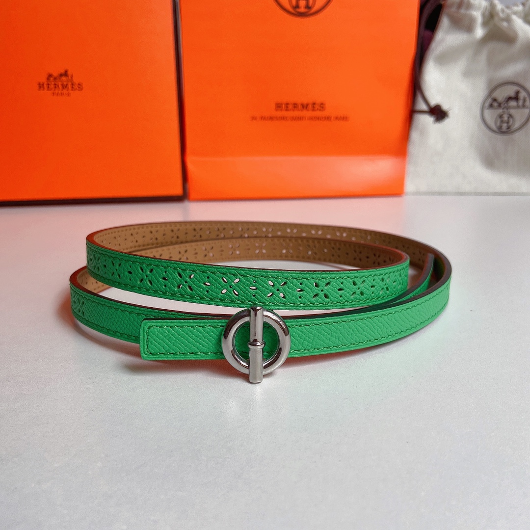 Hermes-镂孔Epsom小牛皮双
