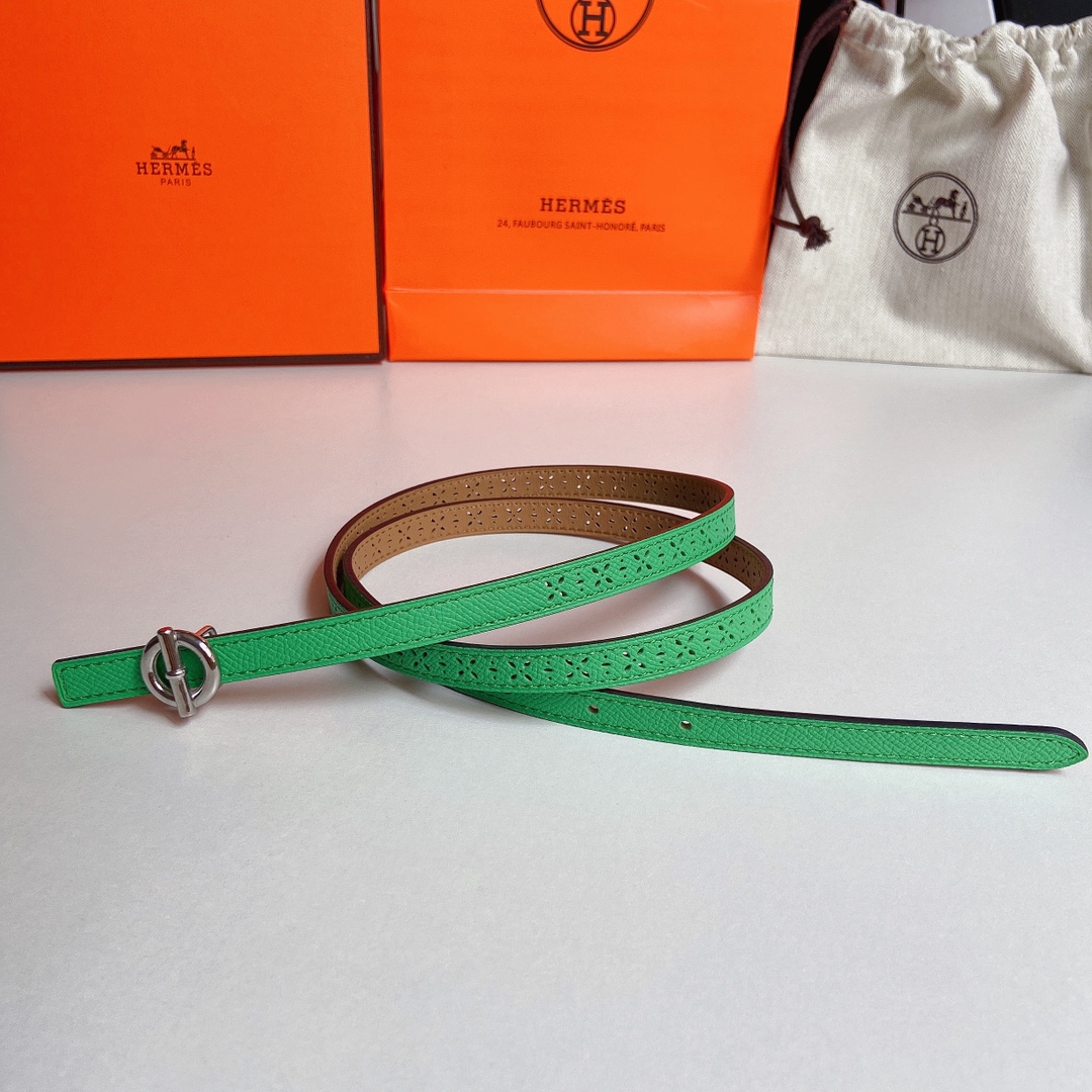 Hermes-镂孔Epsom小牛皮双