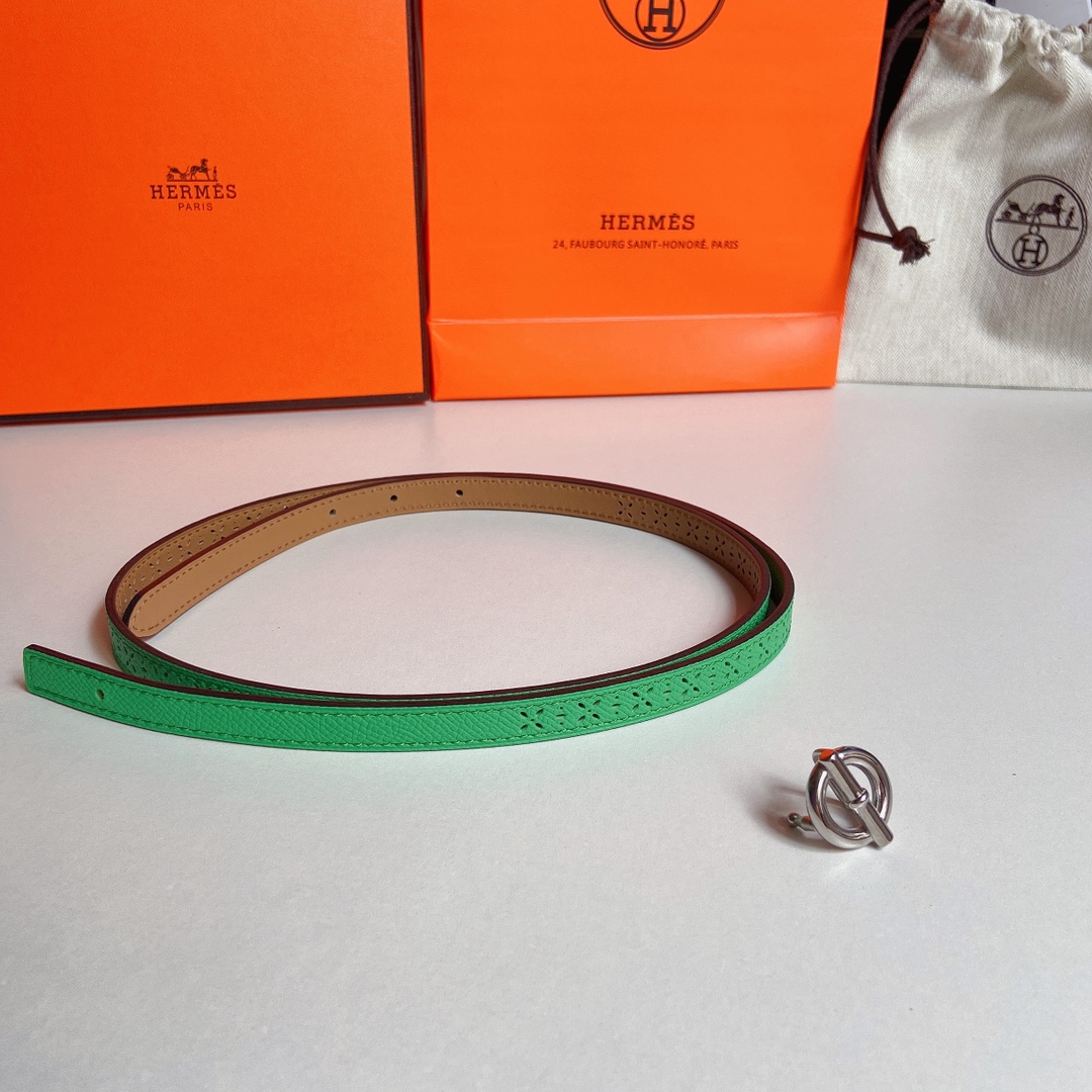 Hermes-镂孔Epsom小牛皮双