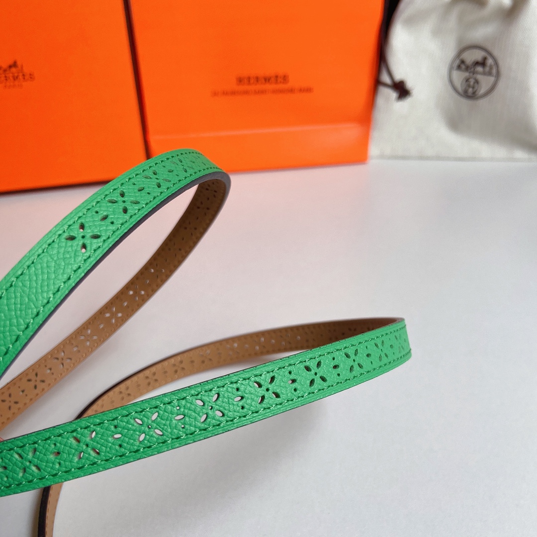 Hermes-镂孔Epsom小牛皮双