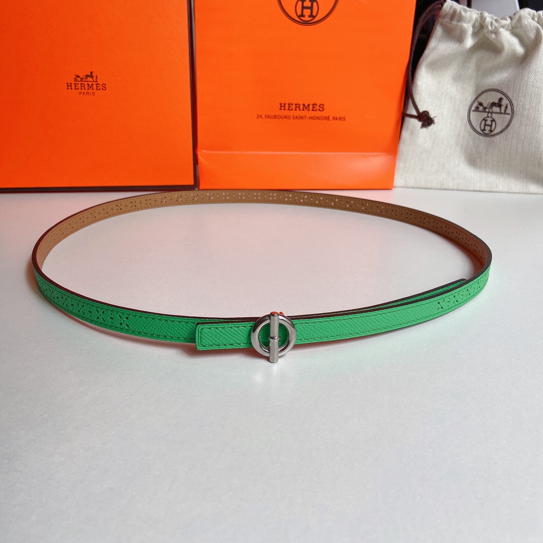 Hermes-镂孔Epsom小牛皮双