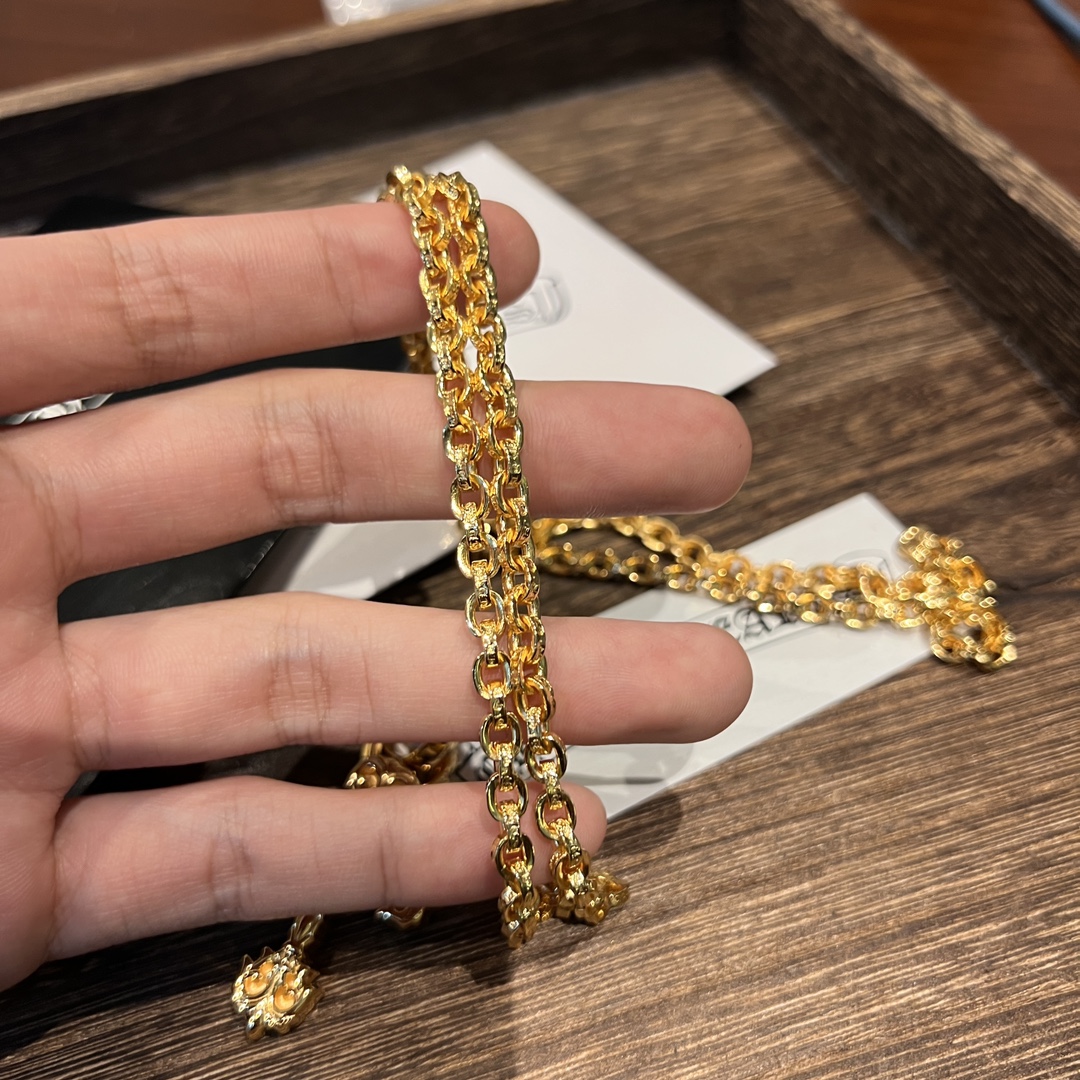 Custom Gold-Plated Diamond Setting, Necklace Pendant