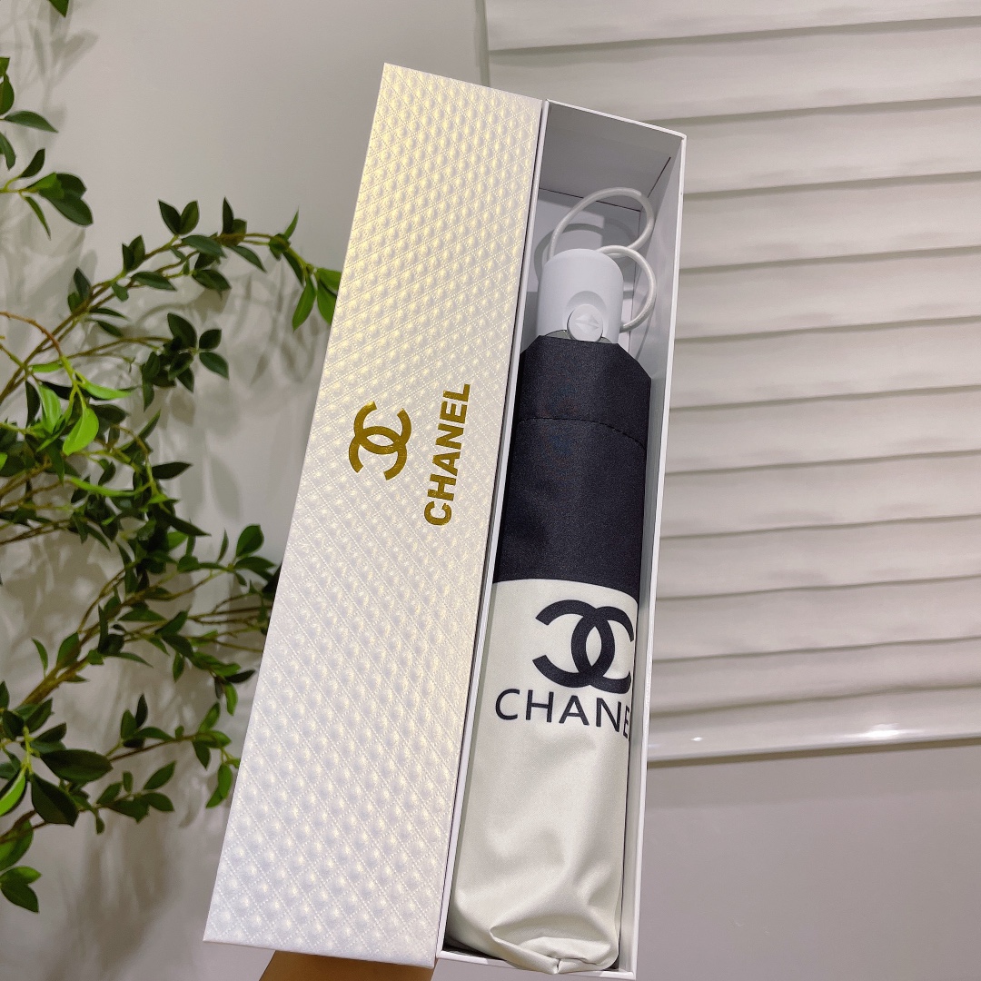 Chanel Umbrella Purple Fashion