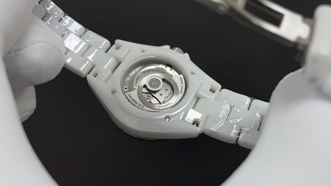 Chanel J12 White Ceramics 33mm Automatic Watch: Top Quality Live Production Shots - 图片 6