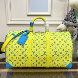 The Best Designer Louis Vuitton LV Keepall Travel Bags Yellow Canvas M21869