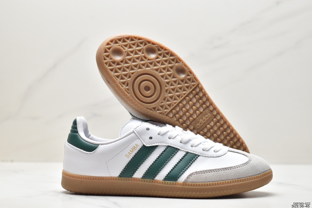 Originals Samba Vegan OG Samba dance series gentlemen's moral training football style versatile low top HQ7036