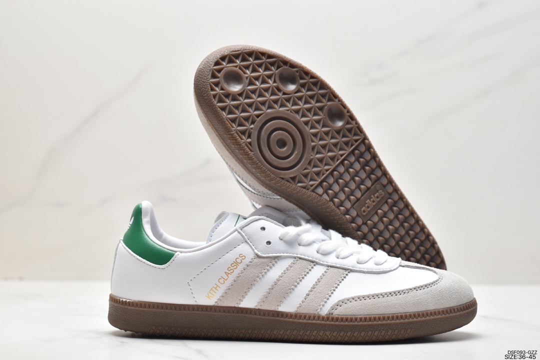 Originals Samba Vegan OG Samba dance series gentlemen's moral training football style versatile low top HQ7036