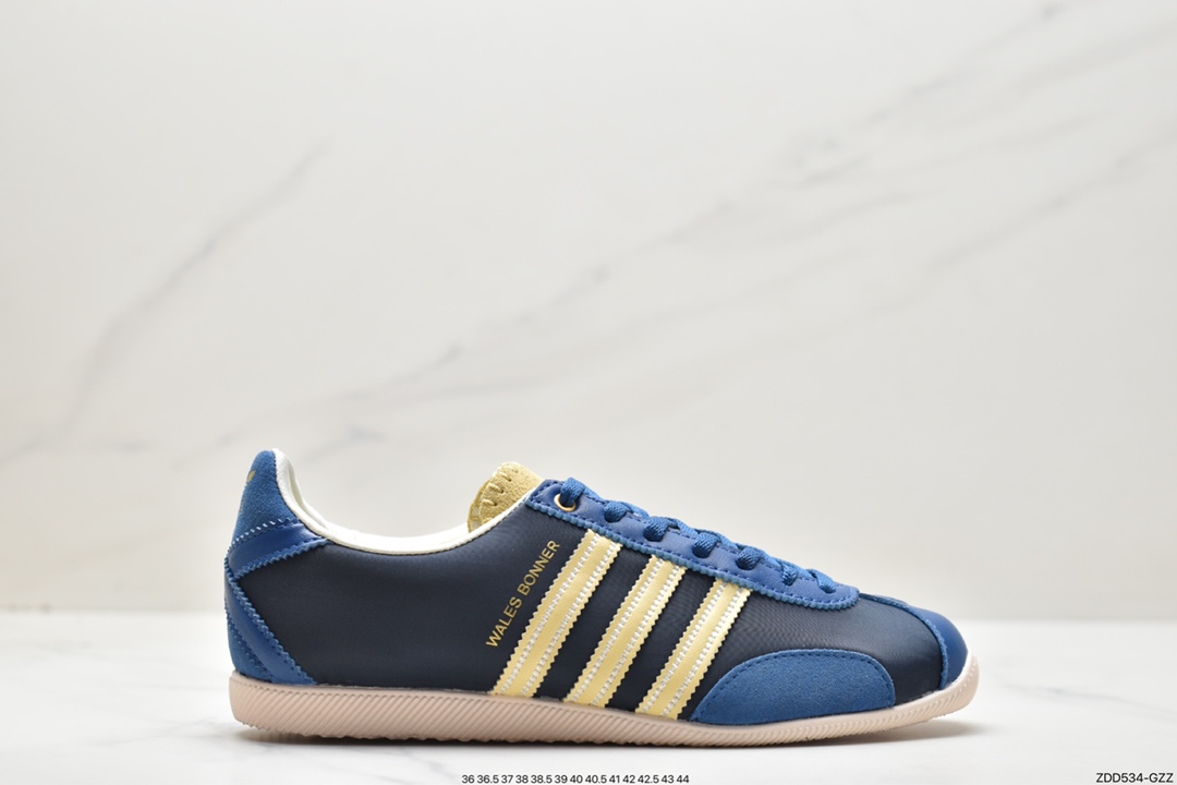 adidas Originals Japan black/dark blue men's and women's classic retro casual shoes GZ3964