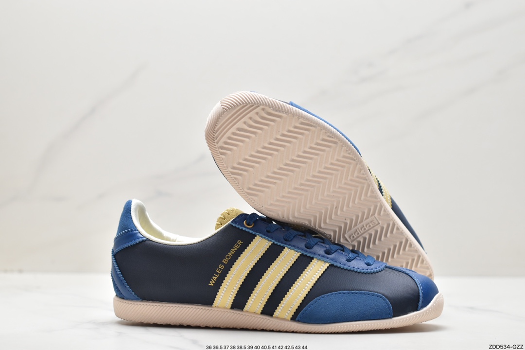 adidas Originals Japan black/dark blue men's and women's classic retro casual shoes GZ3964