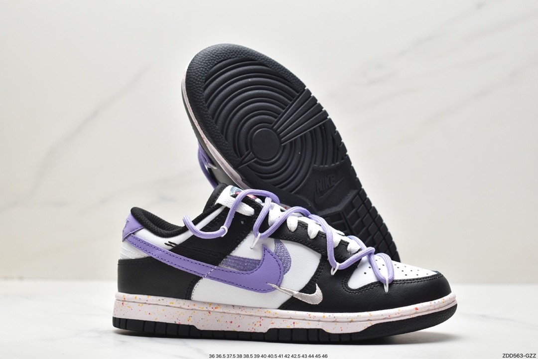Nike SB Dunk Low deconstructed drawstring laces FD4623-136