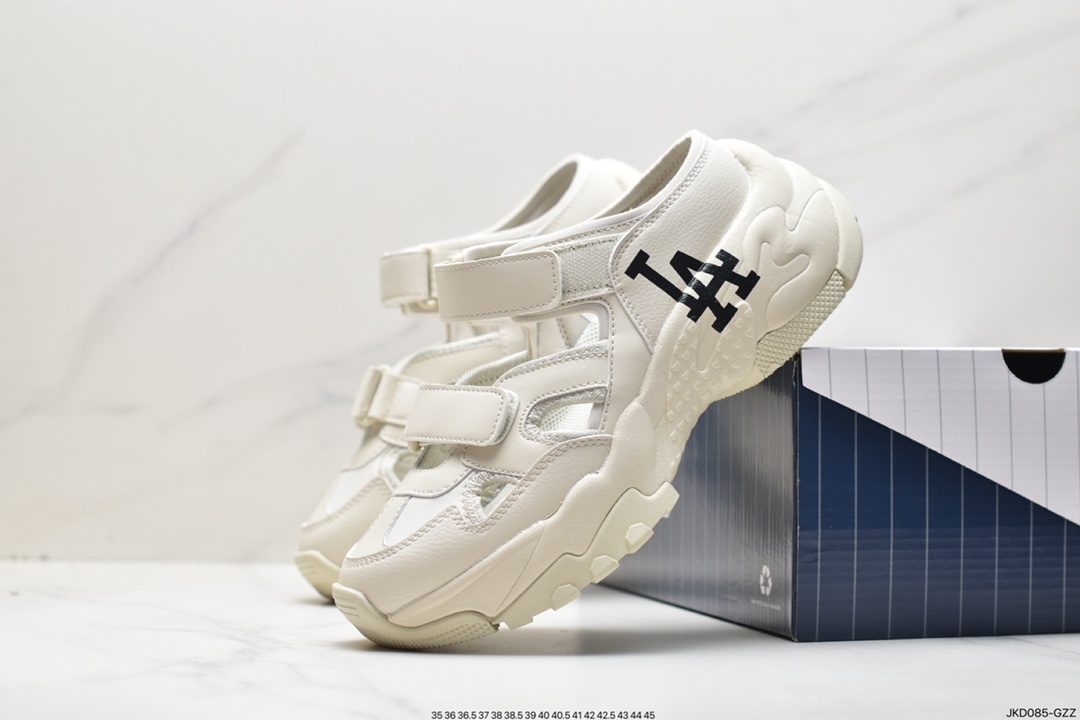 Korea Korea Limited Release NY American Rugby Yankees Limited x MLB Big Ball Chunky Mesh Thick-soled Daddy Series Low-top Jogging Shoes 3ASDCH133 (GP007C)