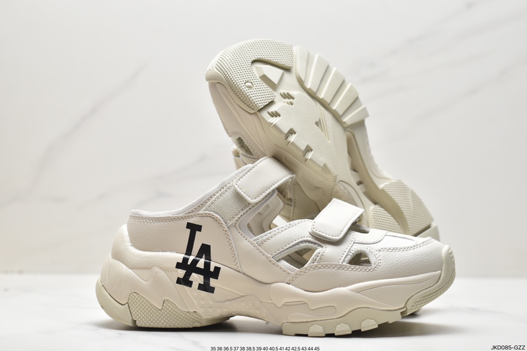 Korea Korea Limited Release NY American Rugby Yankees Limited x MLB Big Ball Chunky Mesh Thick-soled Daddy Series Low-top Jogging Shoes 3ASDCH133 (GP007C)