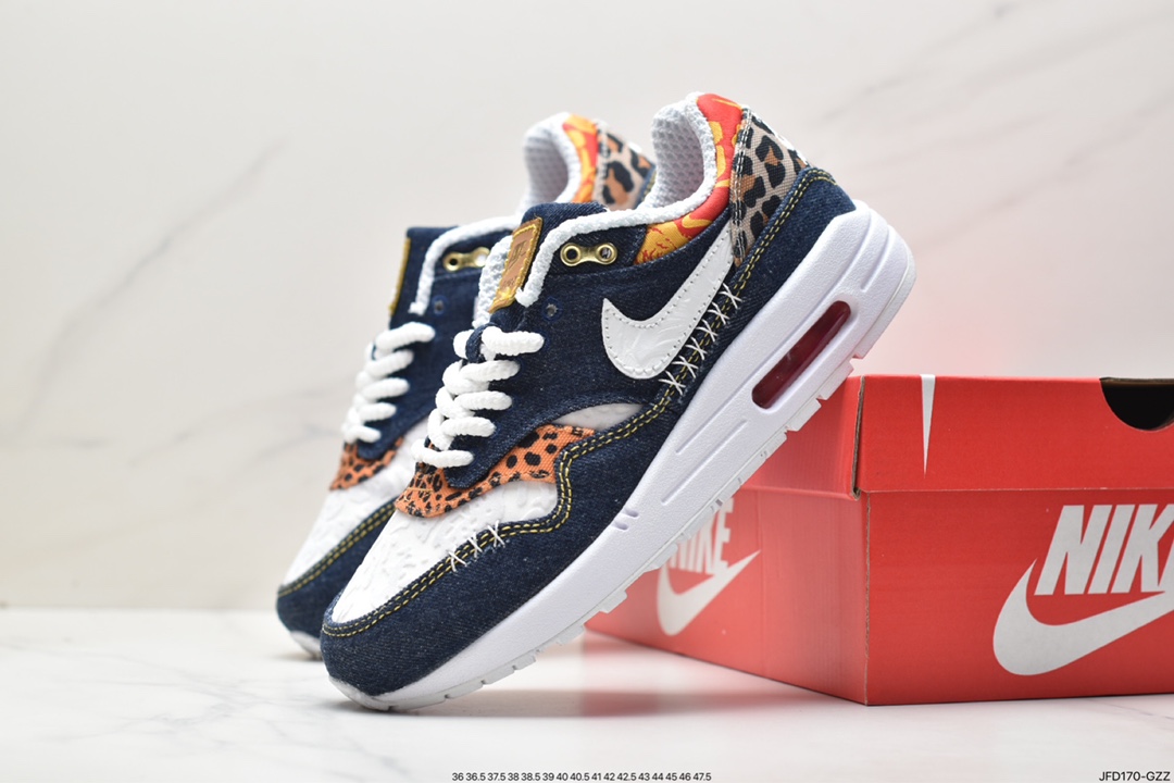170 Nike Air Max 1 PRM耐克半掌气垫复古跑步鞋 FJ4452-432