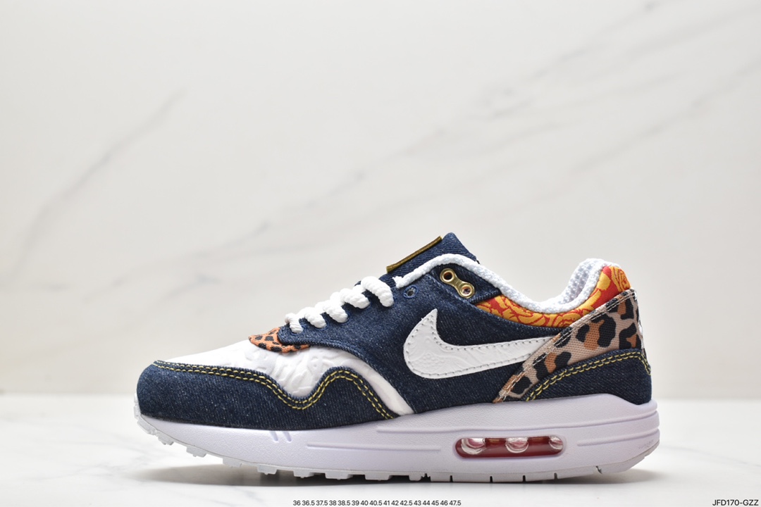 170 Nike Air Max 1 PRM耐克半掌气垫复古跑步鞋 FJ4452-432