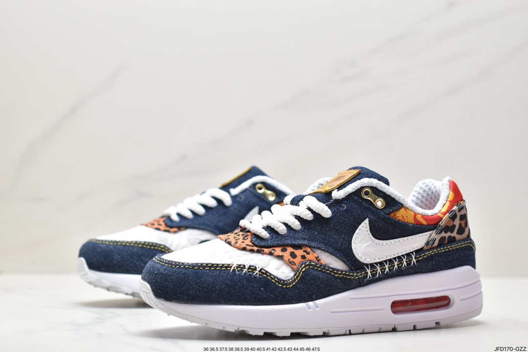 170 Nike Air Max 1 PRM耐克半掌气垫复古跑步鞋 FJ4452-432