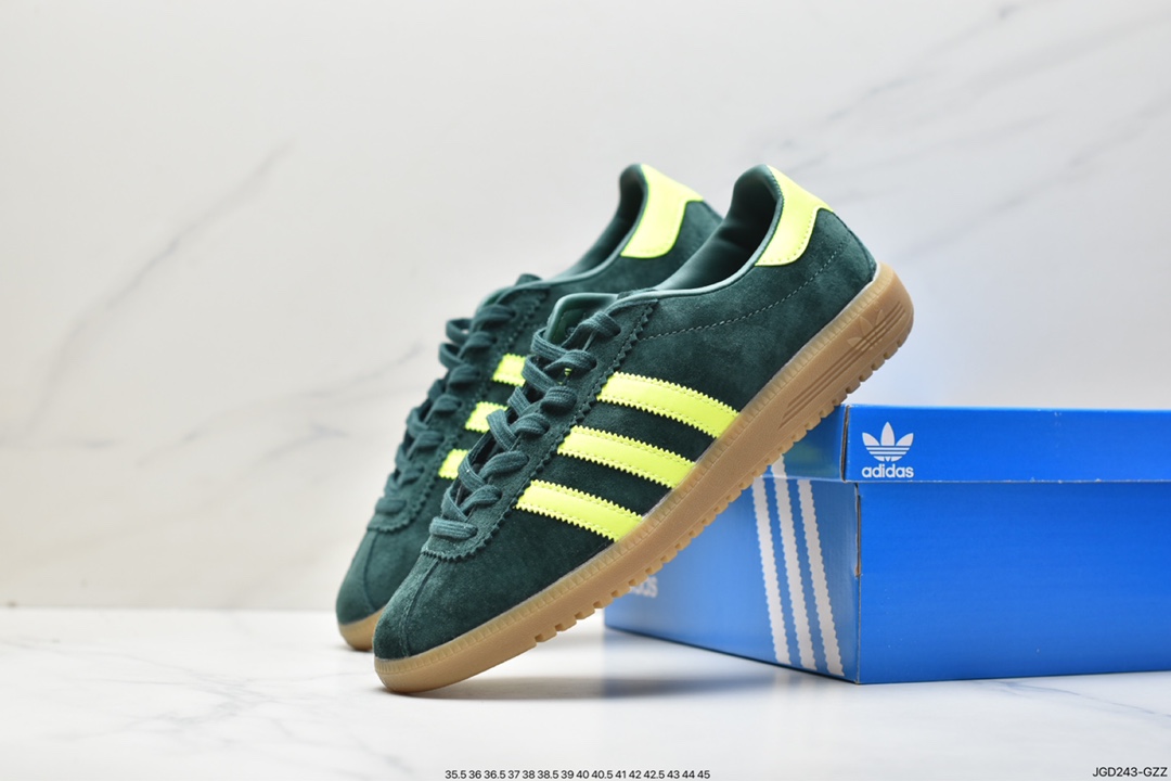 Clover Adidas BERMUDA pig leather retro sneakers series