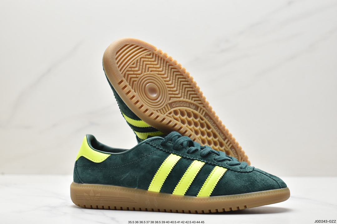 Clover Adidas BERMUDA pig leather retro sneakers series