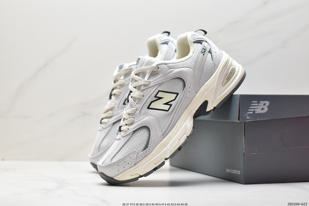 260 新百伦 NB/New Balance MR530系列复古老爹风网布跑步休闲运动鞋 MR530DG