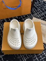 Louis Vuitton Shoes Half Slippers TPU Summer Collection