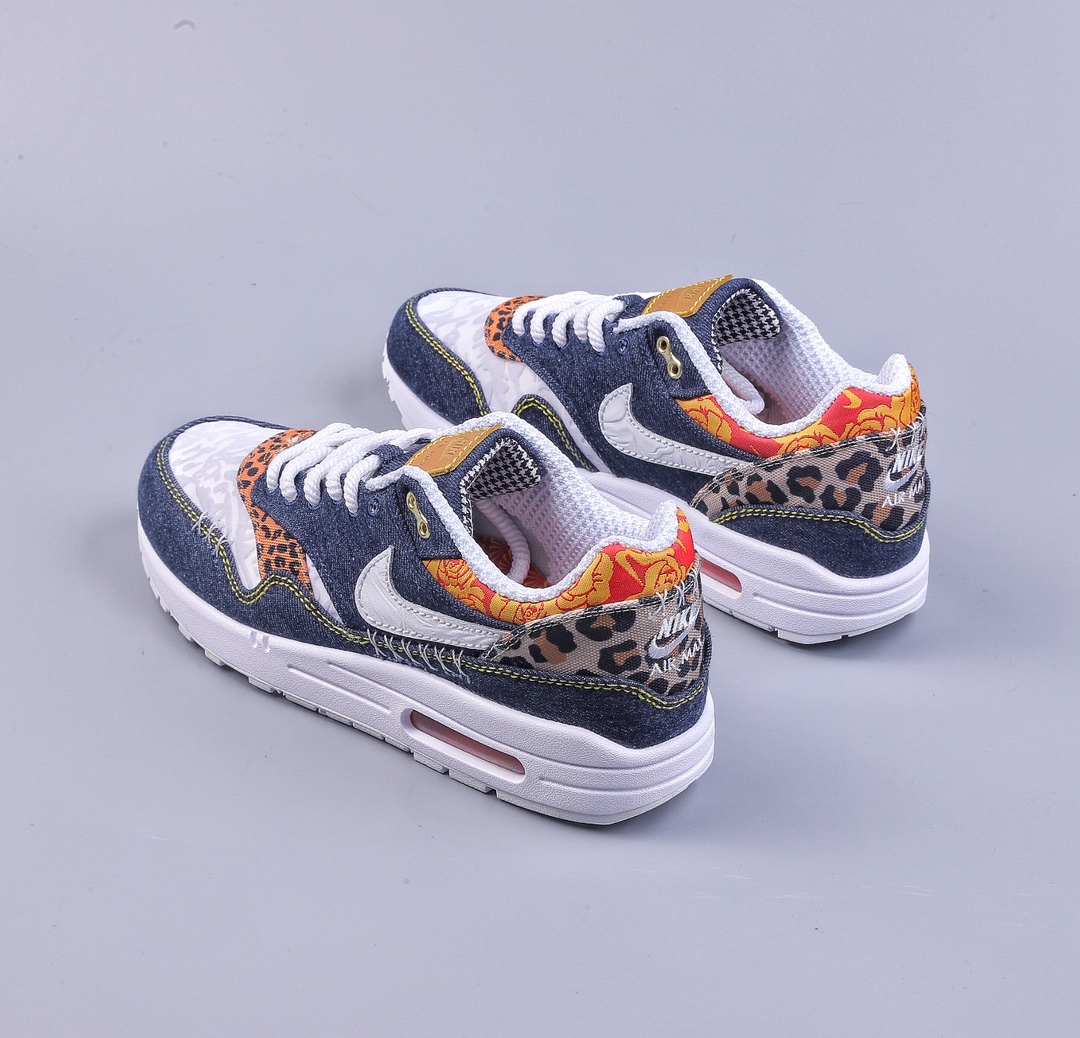 200 Nike Air Max 1 Tavas Max87小气垫 牛仔拼接 FJ4452-432