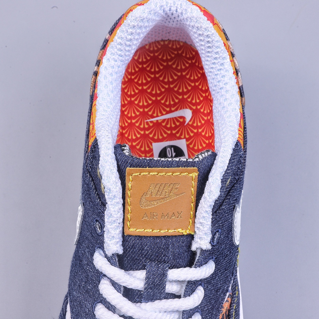 200 Nike Air Max 1 Tavas Max87小气垫 牛仔拼接 FJ4452-432