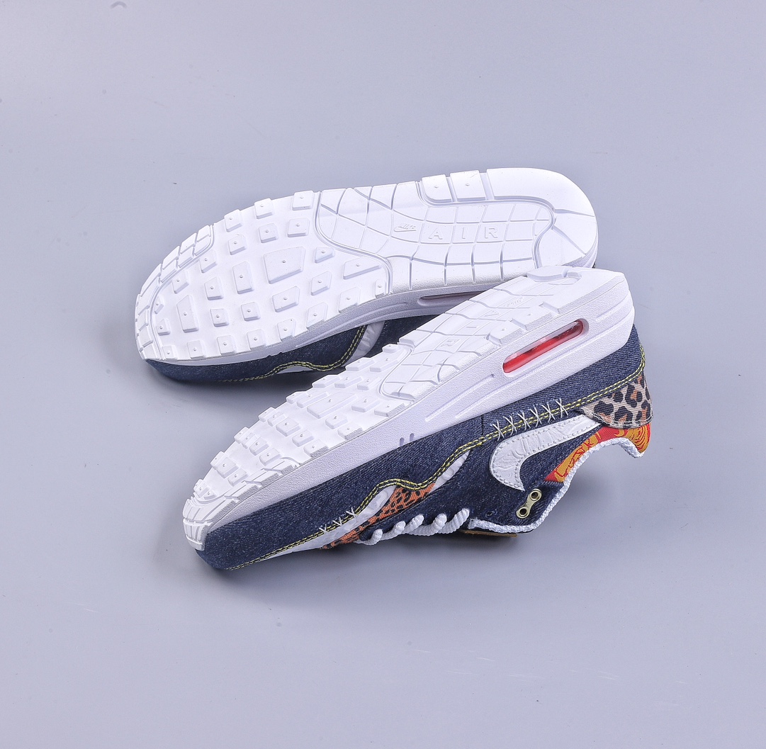 200 Nike Air Max 1 Tavas Max87小气垫 牛仔拼接 FJ4452-432
