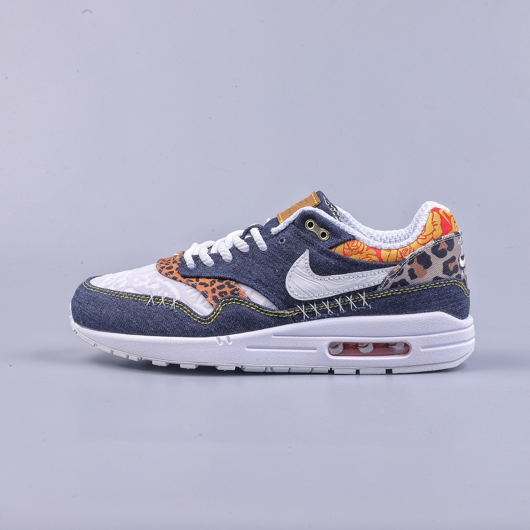 200 Nike Air Max 1 Tavas Max87小气垫 牛仔拼接 FJ4452-432