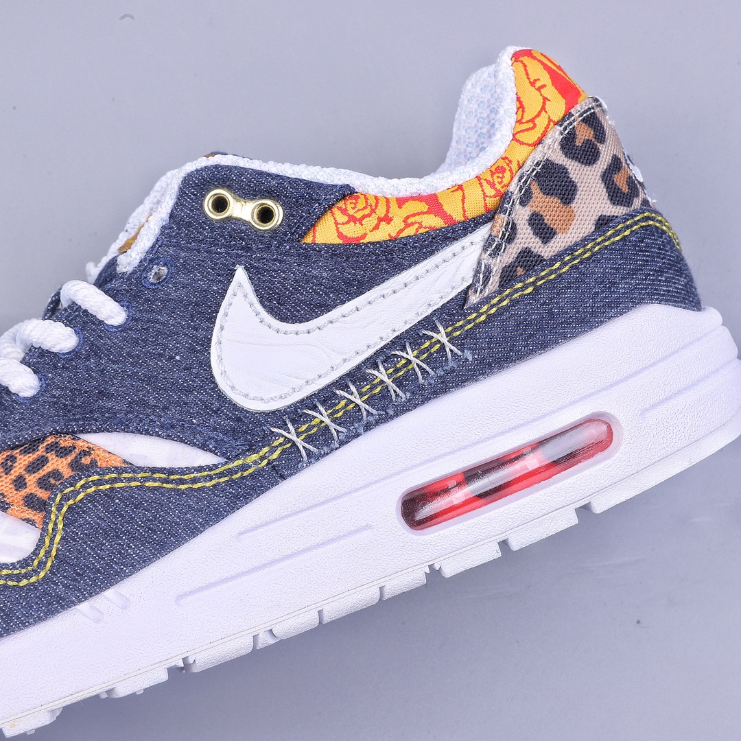 200 Nike Air Max 1 Tavas Max87小气垫 牛仔拼接 FJ4452-432