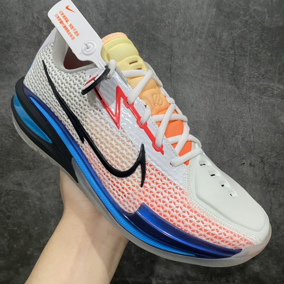 450 【新版狂战士版本】 Air Zoom G.T.Cut EP GT篮球鞋 白蓝橙 CZ0175-101