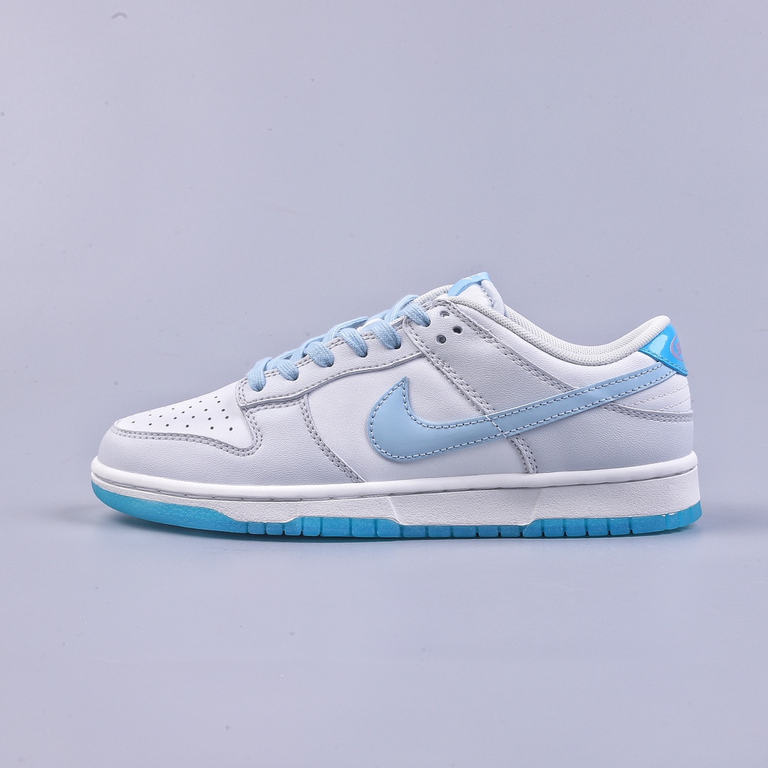 210 Nike Dunk Low 520 ”Summit White & Pink Foam” 灰蓝 FN3433-141