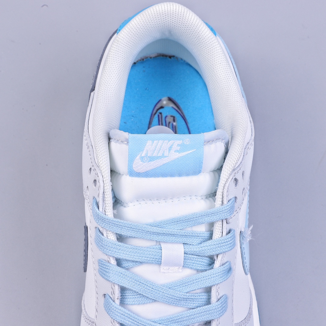 210 Nike Dunk Low 520 ”Summit White & Pink Foam” 灰蓝 FN3433-141