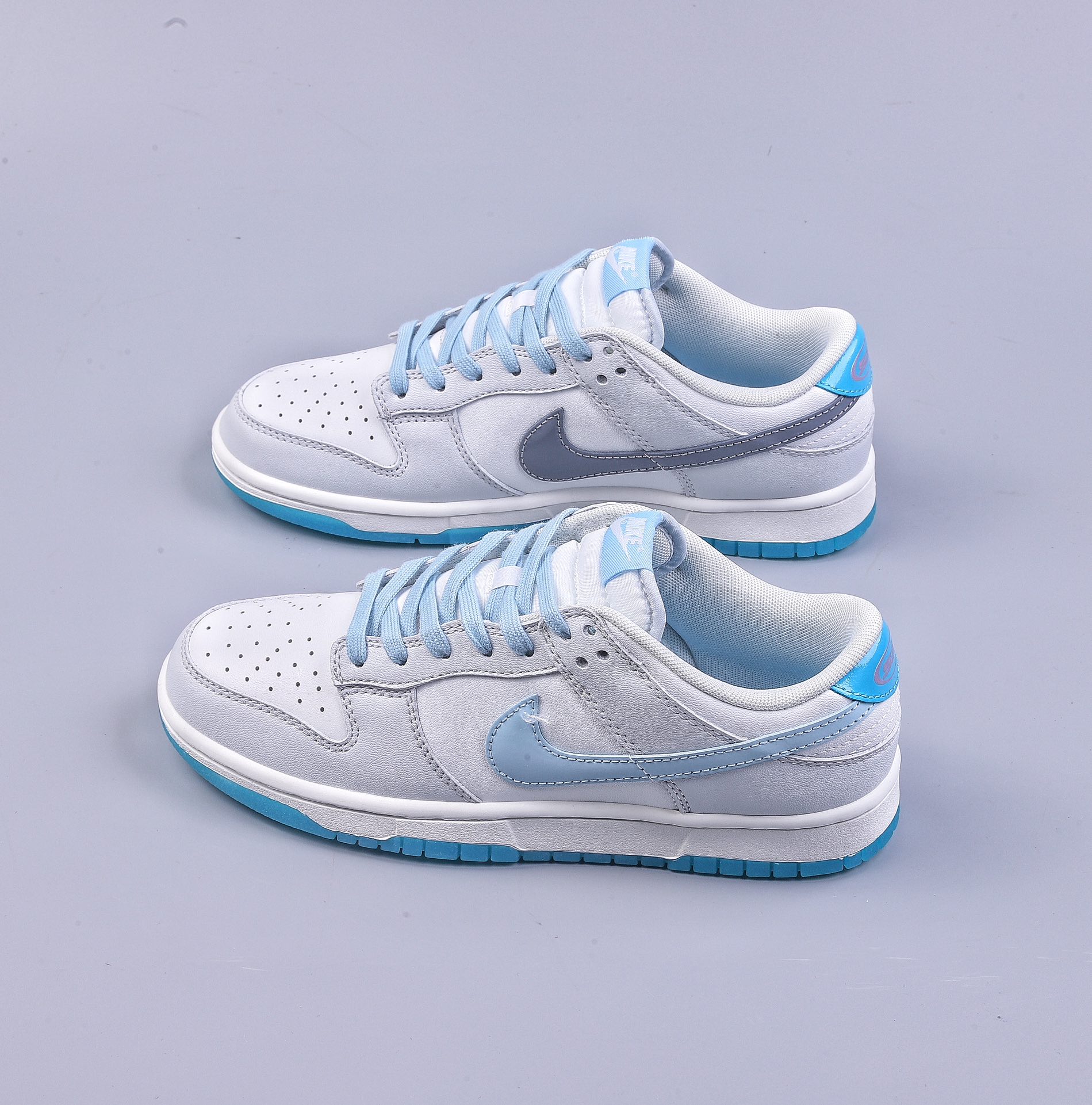 210 Nike Dunk Low 520 ”Summit White & Pink Foam” 灰蓝 FN3433-141