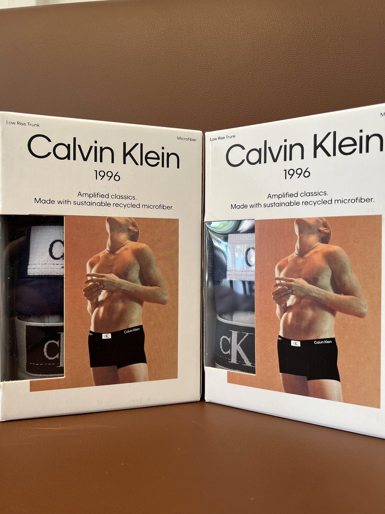 三条一盒【CK96系列】3.4cm弹力腰带舒适不勒。亮眼醒目CK标志，潮流花样，不单调。轻薄细滑面料。顺