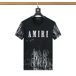 Wholesale Sale
 Amiri Clothing T-Shirt Unisex Summer Collection Short Sleeve
