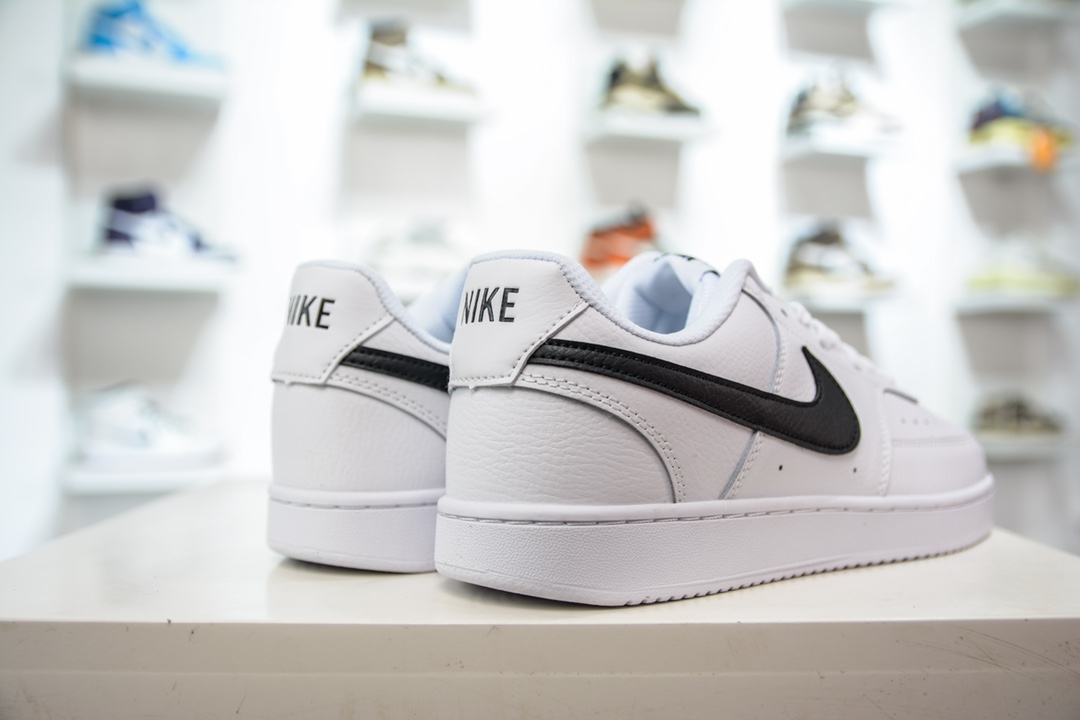 150 E Nike Court Vision Low 白黑 低帮百搭透气休闲运动板鞋 CD5463-101
