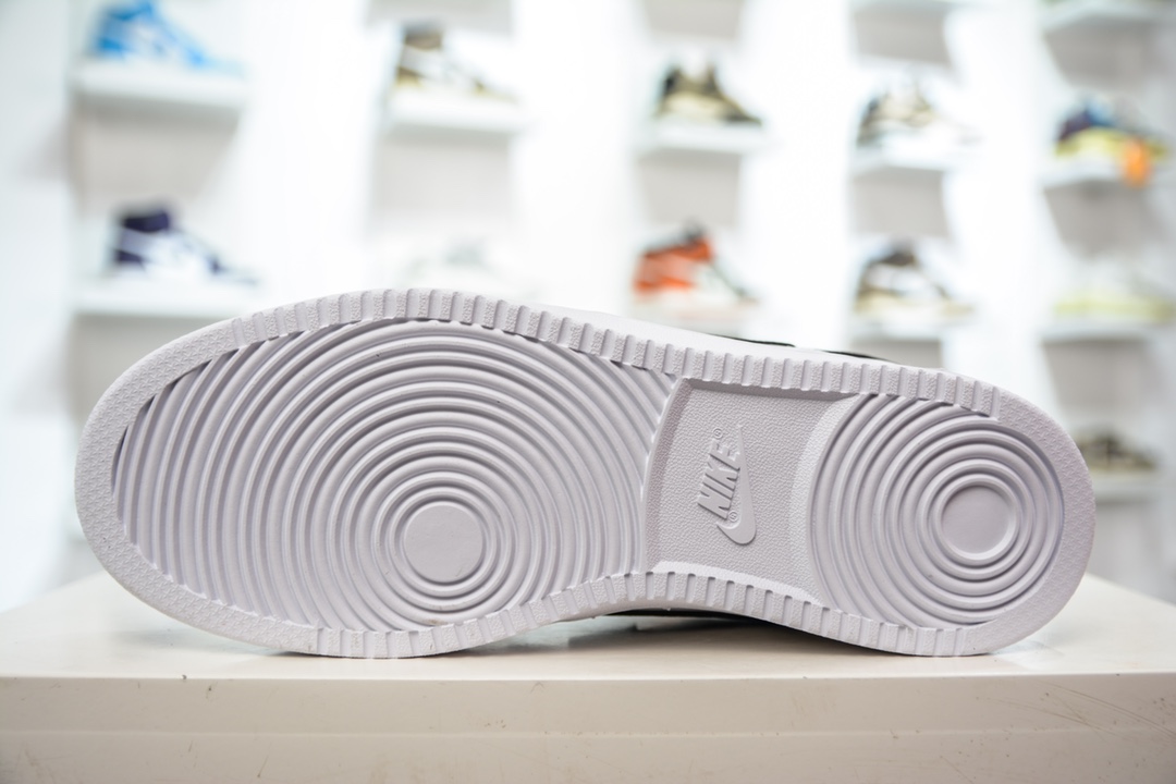 150 E Nike Court Vision Low 白黑 低帮百搭透气休闲运动板鞋 CD5463-101