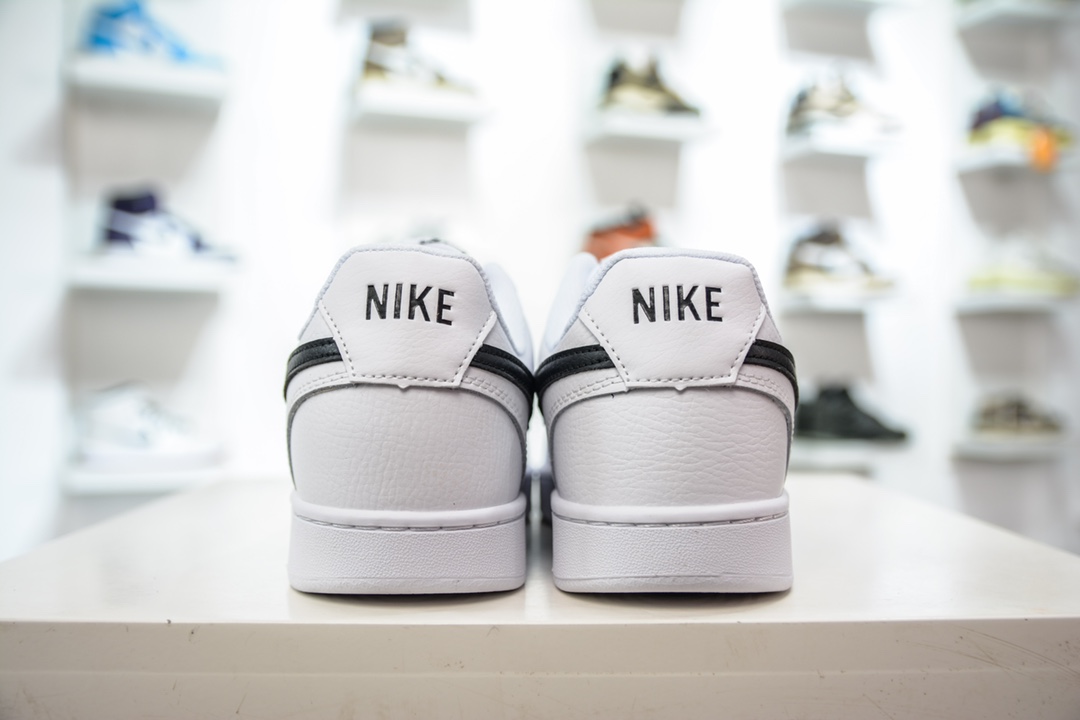 150 E Nike Court Vision Low 白黑 低帮百搭透气休闲运动板鞋 CD5463-101