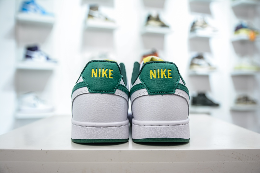 150 Nike Court Vision Low 白绿 低帮百搭透气休闲运动板鞋 FN3447-131