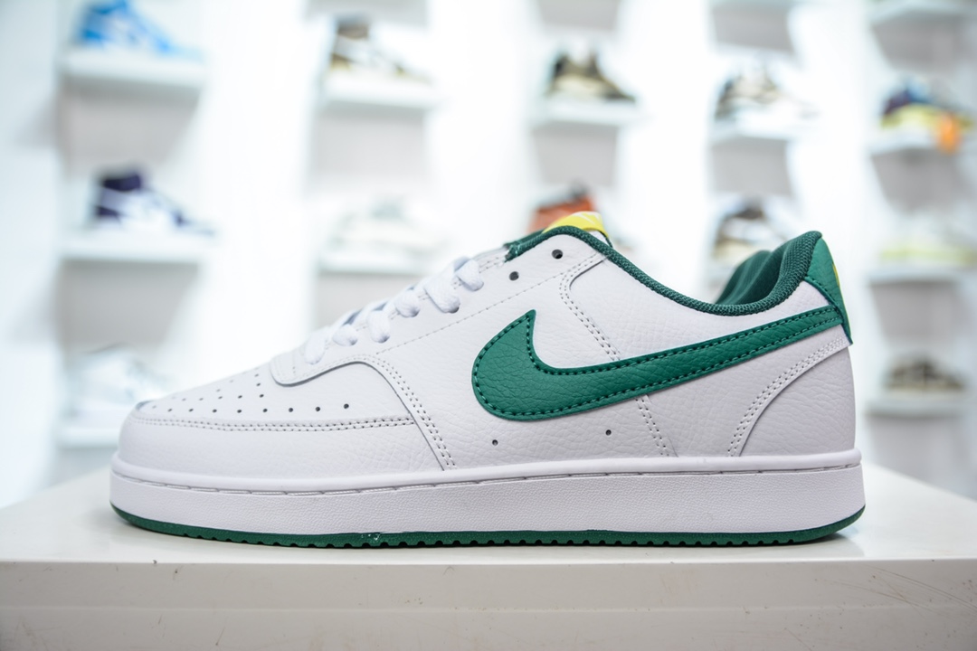 150 Nike Court Vision Low 白绿 低帮百搭透气休闲运动板鞋 FN3447-131