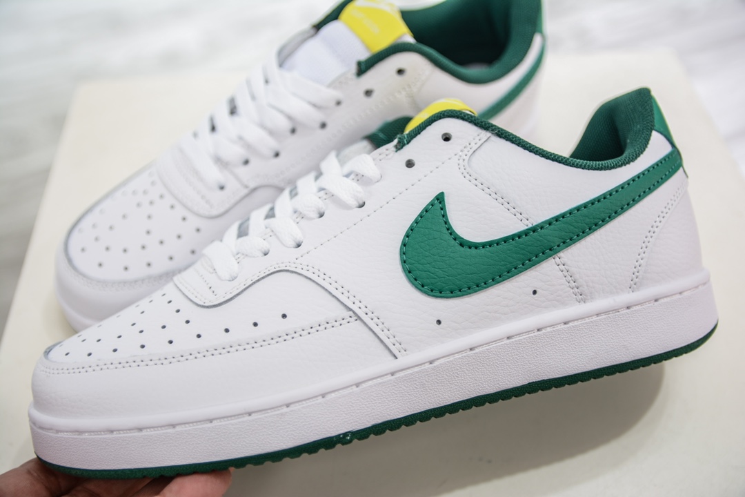 150 Nike Court Vision Low 白绿 低帮百搭透气休闲运动板鞋 FN3447-131