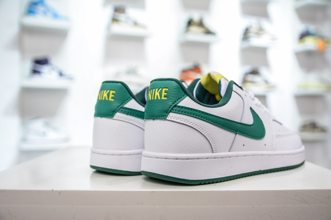 150 Nike Court Vision Low 白绿 低帮百搭透气休闲运动板鞋 FN3447-131